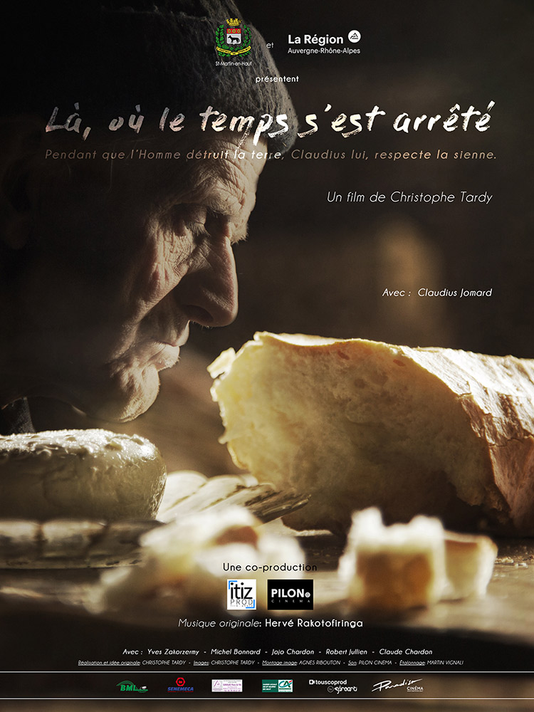 affiche du film Là où le temps s'est arrêté film réalisé par Christophe Tardy et produit par ITIZ PROD